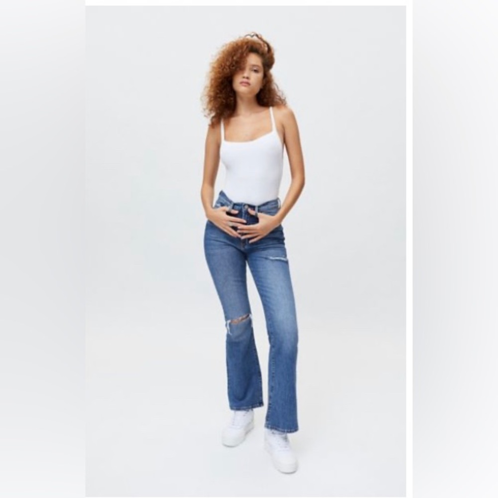 BDG high rise flare jeans size 27